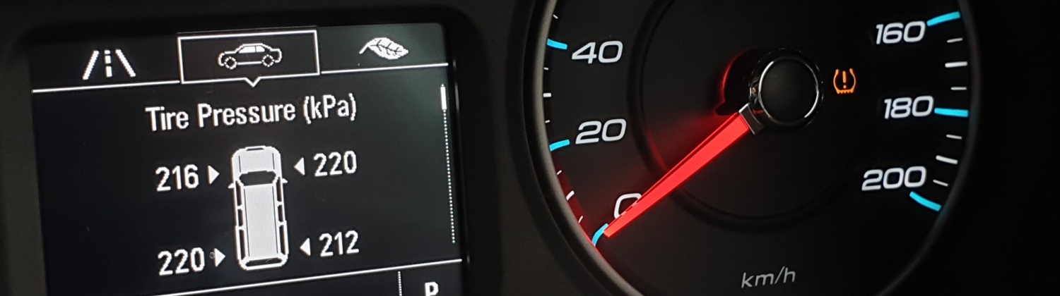 TPMS tire pressure warning light